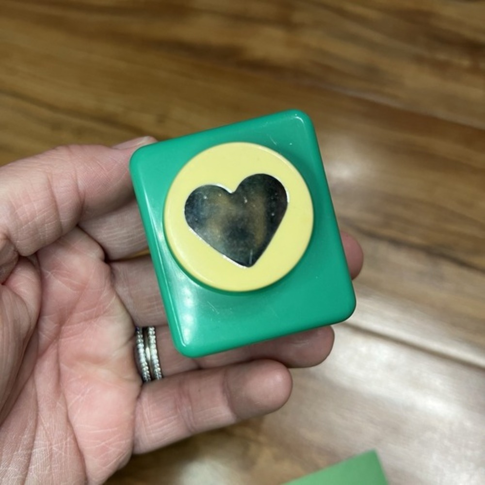 Small HEART Decorative Paper Punch Scrapbook Card making Craft Art DIY by CARL